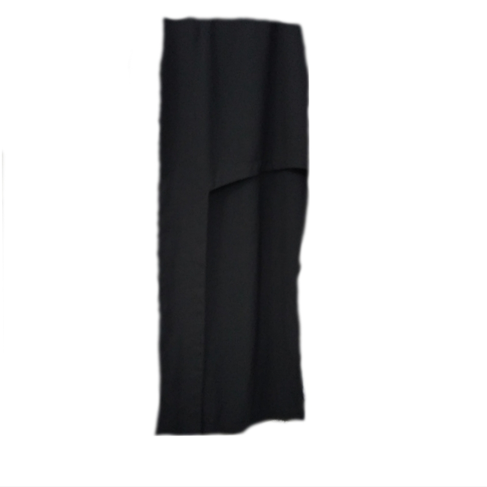 Forever 21 Black Front/Side Split High Low Skirt